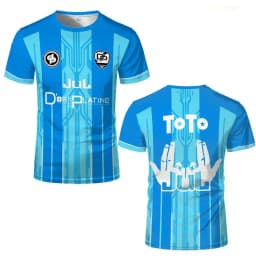 Toto Ninetta Maillot Jul Dtp 3D Print Sports Quick-dry Breathable Men T-shirt Jersey Club Parent-child Short Sleeve Top Clothing
