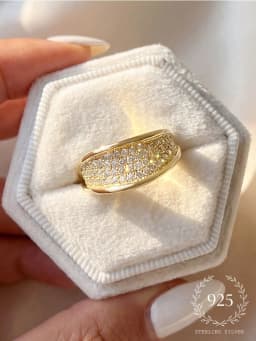 925 Sterling Silver Vintage Designed Round Zircon Ring For Women Anniversary Party Fashion Luxury High Quality Fine Jewelry