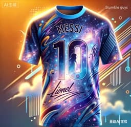 Mens Summer Kids Boys Messi Football Short Sleeve T-shirt Casual Sports Jersey Streetwear Tops Leisure And Outdoor