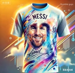 Mens Summer Kids Boys Messi Football Short Sleeve T-shirt Casual Sports Jersey Streetwear Tops Leisure And Outdoor
