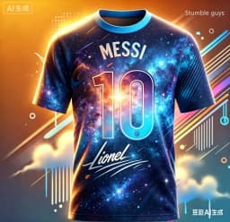 Mens Summer Kids Boys Messi Football Short Sleeve T-shirt Casual Sports Jersey Streetwear Tops Leisure And Outdoor
