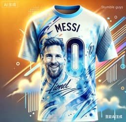 Mens Summer Kids Boys Messi Football Short Sleeve T-shirt Casual Sports Jersey Streetwear Tops Leisure And Outdoor