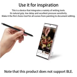 For Samsung Galaxy S22 Ultra Stylus Pen, S22U SM-S908B, SM-S908U, SM-S908N, SM-S908W S Pen Replacement, Without BLE, Touch Pen