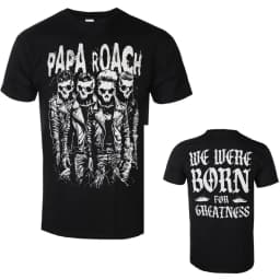 Hot Papa Roach Graphic Cotton T-shirt Unisex Summer Short Sleeve Fashion Brand Tee Luxury Casual Vintage Tees
