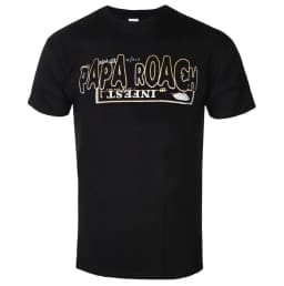 Hot Papa Roach Graphic Cotton T-shirt Unisex Summer Short Sleeve Fashion Brand Tee Luxury Casual Vintage Tees