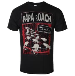 Hot Papa Roach Graphic Cotton T-shirt Unisex Summer Short Sleeve Fashion Brand Tee Luxury Casual Vintage Tees