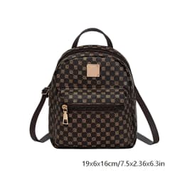 1Pc Women's Stylish Versatile Backpack for Work and Commuting, Mini Backpack, Handbag for Girls and Women