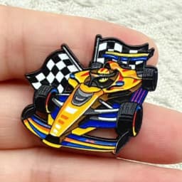 8pcs Creative Sports Car Enamel Pins Set Cartoon Brooch Lapel Pin Badge for Backpack Clothing Fashion Jewelry Accessory