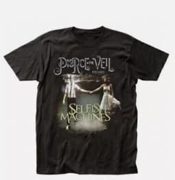 Pierce The Veil Selfish Machines T-shirt Men Clothing