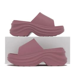 Comfort Thick Bottom Non Slip Beach Slippers Women Summer 2026 Soft EVA Platform Wedge Heel Sandals Woman Height Increase Shoes