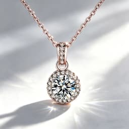 S925 Silver Crescent Moissanite D VVS Women's Necklace Luxury Star and Moon Pendant Elegant Clavicle Chain Cute Jewelry