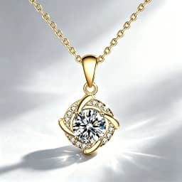 S925 Silver Crescent Moissanite D VVS Women's Necklace Luxury Star and Moon Pendant Elegant Clavicle Chain Cute Jewelry