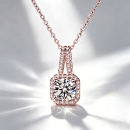 S925 Silver Crescent Moissanite D VVS Women's Necklace Luxury Star and Moon Pendant Elegant Clavicle Chain Cute Jewelry