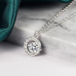 S925 Silver Crescent Moissanite D VVS Women's Necklace Luxury Star and Moon Pendant Elegant Clavicle Chain Cute Jewelry