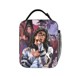 Insulated Lunch Bags Singer Michael Jacksons MJ Tour 2026 Merch Food Box INS Trendy Thermal Cooler Lunch Box For School