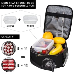 Insulated Lunch Bags Singer Michael Jacksons MJ Tour 2026 Merch Food Box INS Trendy Thermal Cooler Lunch Box For School