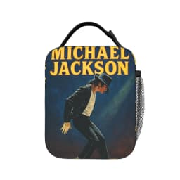 Insulated Lunch Bags Singer Michael Jacksons MJ Tour 2026 Merch Food Box INS Trendy Thermal Cooler Lunch Box For School