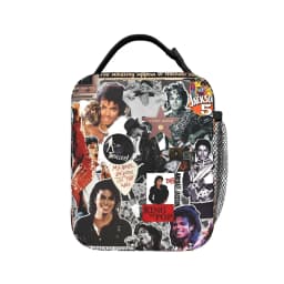 Insulated Lunch Bags Singer Michael Jacksons MJ Tour 2026 Merch Food Box INS Trendy Thermal Cooler Lunch Box For School