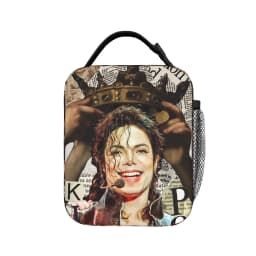 Insulated Lunch Bags Singer Michael Jacksons MJ Tour 2026 Merch Food Box INS Trendy Thermal Cooler Lunch Box For School