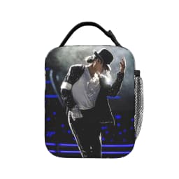 Insulated Lunch Bags Singer Michael Jacksons MJ Tour 2026 Merch Food Box INS Trendy Thermal Cooler Lunch Box For School