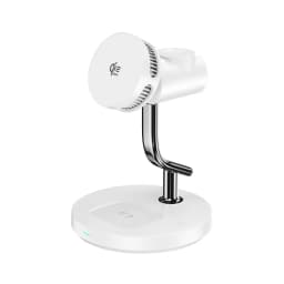 HaaYot Qi2.2 25W Magnetic Wireless Charger Stand for iPhone 17/16 Fast Charging,AI Cooling Charging Pad for Galaxy S25/S26 Ultra