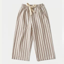 Kids Pants Toddler Striped Cotton Linen Pants Loose Fit Casual Summer Trousers for Children