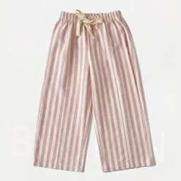 Kids Pants Toddler Striped Cotton Linen Pants Loose Fit Casual Summer Trousers for Children