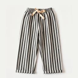 Kids Pants Toddler Striped Cotton Linen Pants Loose Fit Casual Summer Trousers for Children