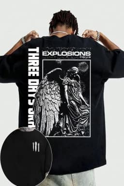 Fashion 2026 Three Days Grace Canada Band Graphic TShirt Mens Womens Cotton Tee Summer Casual Short Sleeve Round Neck Clothing