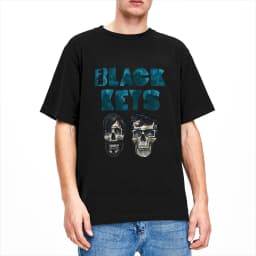 The Black Keys Band on Tour 2026 T-Shirt Summer Trendy Cool T-Shirts Men Cotton O Neck Plus Size Top Tees Short Sleeve Tshirt
