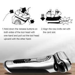 Brangdy 94M Shaver Replacement Head Compatible with Braun Series 9 Pro 9290cc 9370cc 9376cc 9260s 9295cc 9385cc Electric Razors