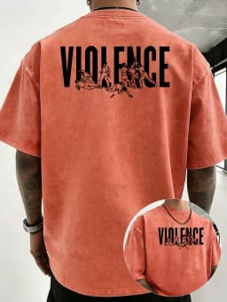 2026 Summer Men's Vintage Washed Pure Cotton T-Shirt Soft and Comfortable for Casual Sports and Outdoor Wear Men's Clothing