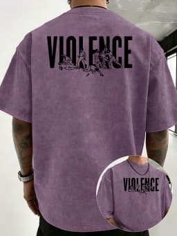 2026 Summer Men's Vintage Washed Pure Cotton T-Shirt Soft and Comfortable for Casual Sports and Outdoor Wear Men's Clothing