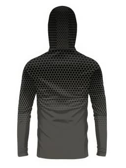 Men Hood Fishing Shirt Long Sleeve Fishing Clothing Fishing T Shirt UV Protection Fishing Shirt Fishing Apparel Quick Dry