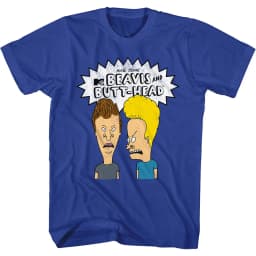 Fun 1993 Animated Beavis and Butt-head T-Shirt 100% Cotton Graphic Tee Men Women Summer Streetwear Top