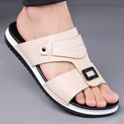 Men's Summer Comfortable Breathable Fashion Simple Slippers Outdoor Wear-Resistant Soft Bottom Casual Sandals-DH5306