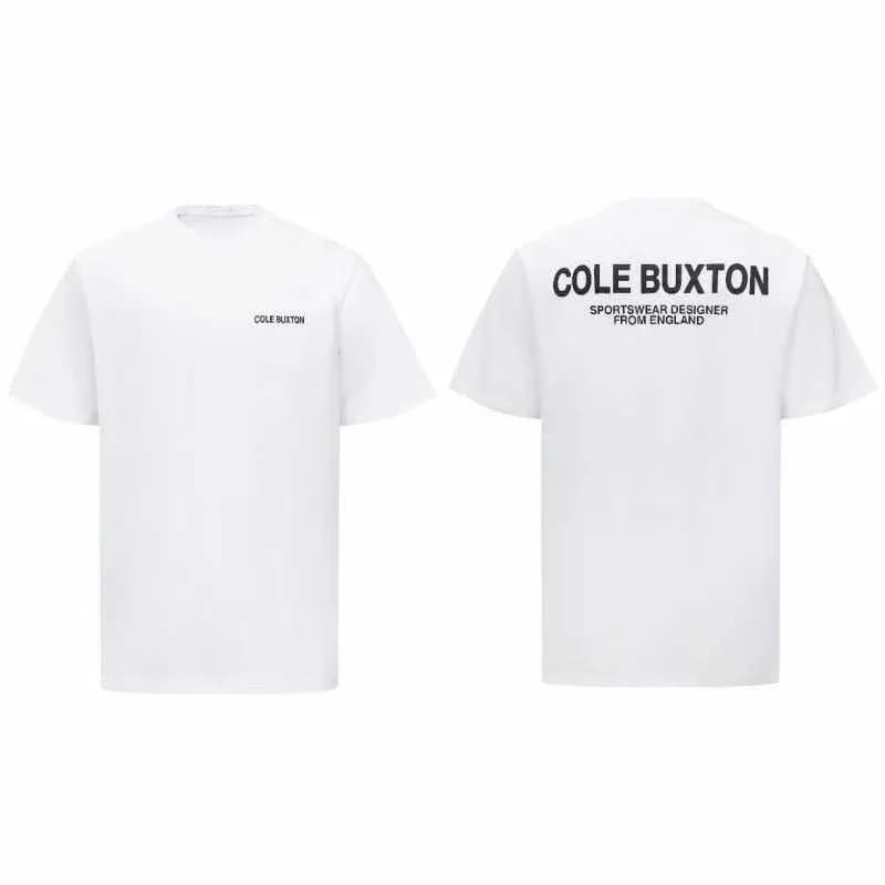 Hot Simple Letter Printing Cole Designer Tees Mens T-shirts Summer Buxton High-end Luxury Unisex Style Both of Men and Women