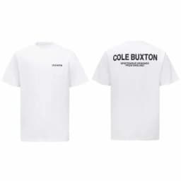 Hot Simple Letter Printing Cole Designer Tees Mens T-shirts Summer Buxton High-end Luxury Unisex Style Both of Men and Women