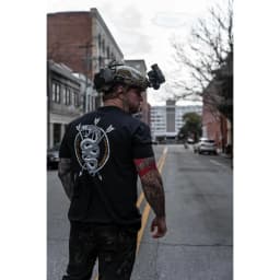 Men Clothes Oversize Tactical T-Shirts Streetwear 100% Cotton  Loose Tops Breathable Modern Tee Military Enthusiast