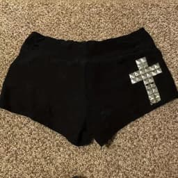 Women Y2K Summer Streetwear Gyaru Vintage goth Graphic Acubi Shorts Button Low Rise Short Hot Pants 2000s Alt Clothes
