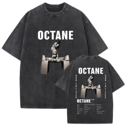 Rapper Don Toliver Octane Tour Album 2026 Vintage Washed Graphics T Shirts Men's Hip Hop Gothic Short Sleeve T-shirts Streetwear