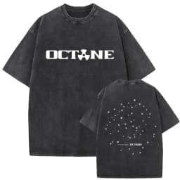 Rapper Don Toliver Octane Tour Album 2026 Vintage Washed Graphics T Shirts Men's Hip Hop Gothic Short Sleeve T-shirts Streetwear