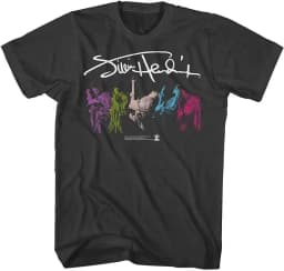 Retro Jimi Hendrix Rock Musician and Electric Guitarist T-Shirt 100% Cotton Graphic Tee Men Women Summer Streetwear Top