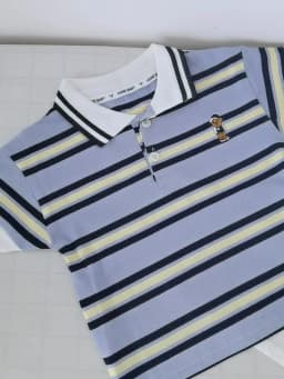 IENENS Boys Clothes Sets Summer Kids Polo-shirt Shorts Suits Striped Sleeves Short Outfit Children Casual Costume