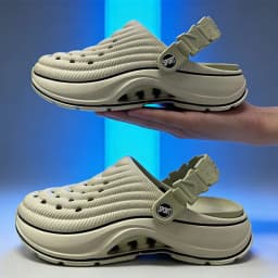 EVA hole shoes women's summer wear non-slip couple bag head slippers thick-soled dual-purpose outdoor sports beach sandals