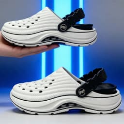 EVA hole shoes women's summer wear non-slip couple bag head slippers thick-soled dual-purpose outdoor sports beach sandals