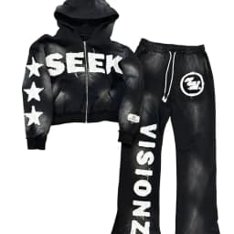 26 year new 3D printed adult European and American casual zipper hooded casual suit
