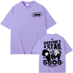 5 Seconds of Summer Everyone's A Star 2026 World Tour T-shirt Men Women Harajuku Hip Hop Punk T Shirts Summer Tops Loose T Shirt