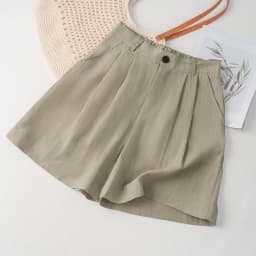 2026 Women's Linen Shorts Y2K, Single Button Zipper Fly Multi Pocket Mini Shorts, Home Leisure Commute Daily Summer Shorts