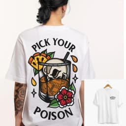 Not Everyone's Cup of Tea Tattoo Art Retro Style Casual T-Shirt Men's and Women's Luxury Brand Top 2026